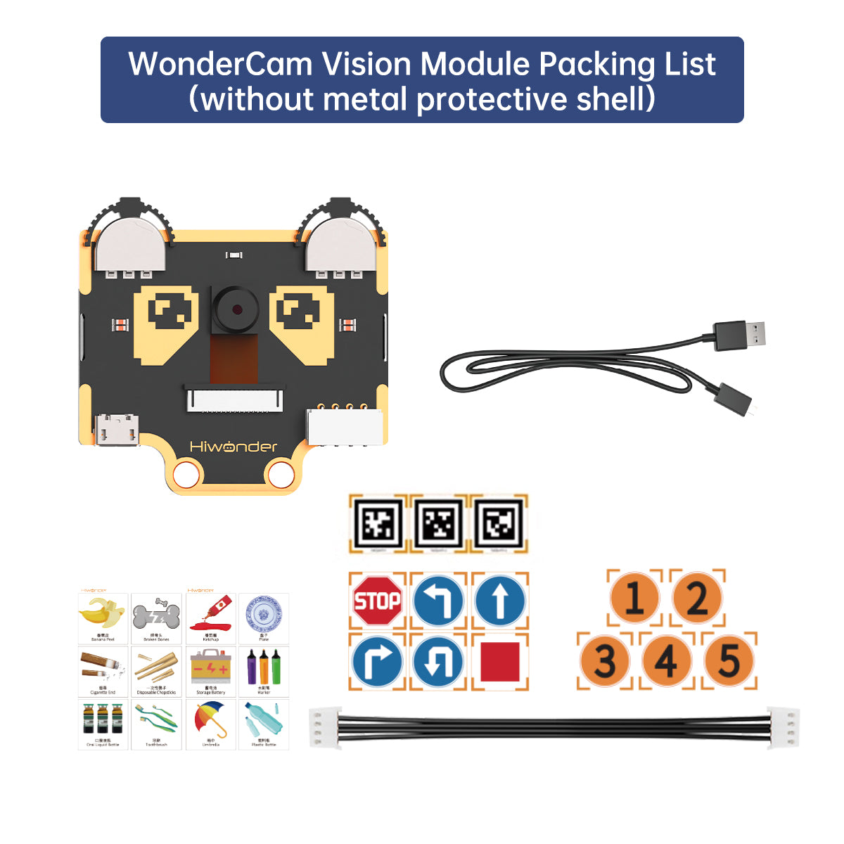 Hiwonder WonderCam AI Vision Camera Robot Vision Module Hiwonder WonderCam AI Vision Camera Robot Vision Module